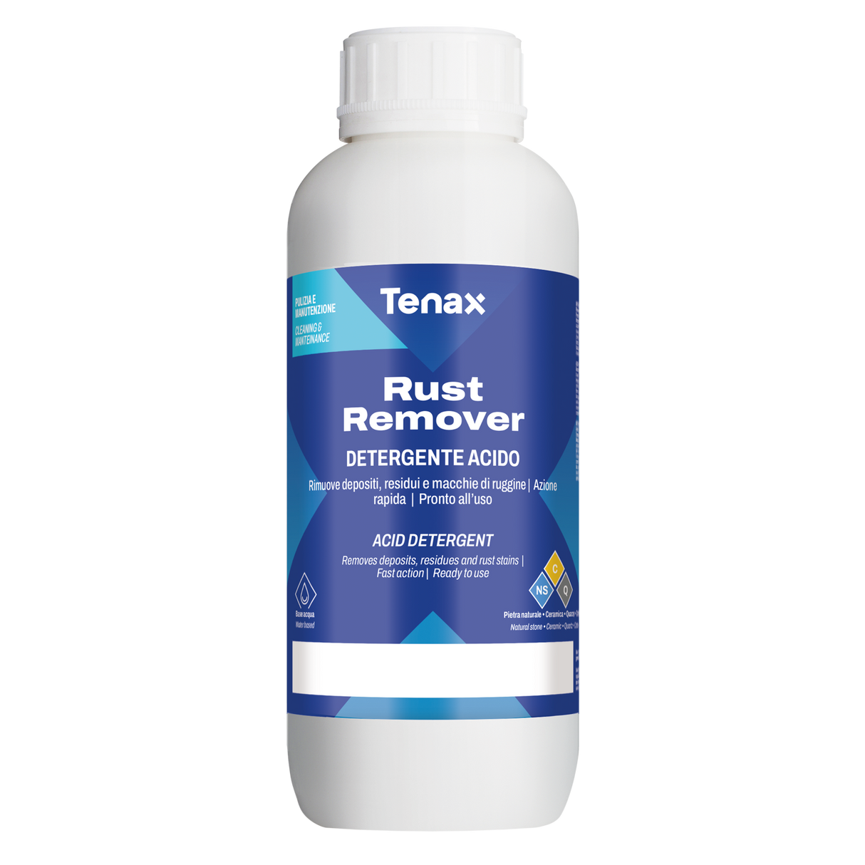 Tenax Lustro Italiano Rust Remover 8 Oz for Natural Stone Surfaces