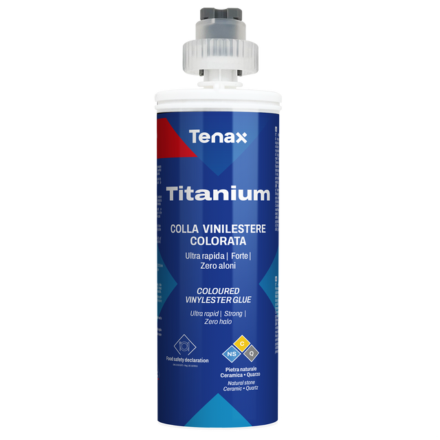 Tenax Titanium Transparent Knife Grade Vinylester Glue - 1 Gallon