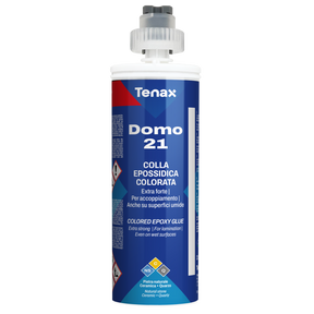 Tenax Domo 21 White Bi-Component Epoxy Cartridge — 215 ml