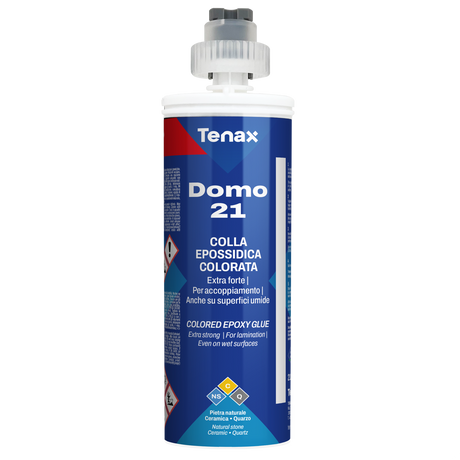 Tenax Domo 21 White Bi-Component Epoxy Cartridge — 215 ml
