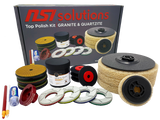 NSI Solutions Top Polish Kit - Granite & Quartzite - Dynamic Stone Tools