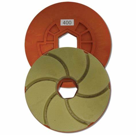 Tenax Tenax 6" Snail Lock Resin Diamonds Flat Edge FG Quartz (TT Series)