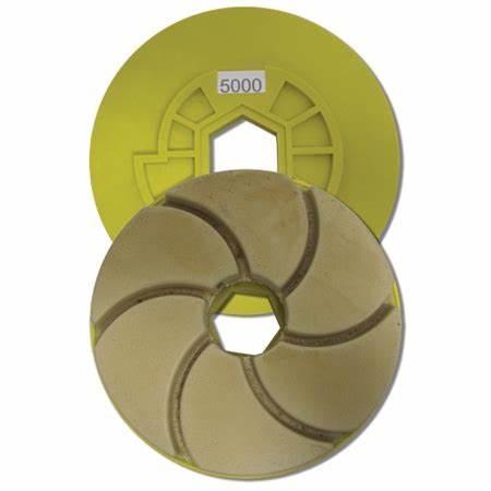 Tenax Tenax 6" Snail Lock Resin Diamonds Flat Edge FG Quartz (TT Series)