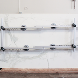 Omni Cubed S3 Slim Slab Saver 2-Rail  Thin Material Reinforcement System - close-up detail