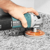 Omni Cubed No-Spin Edger  Patented Edge Polishing Tool (5 Inch) - close-up detail