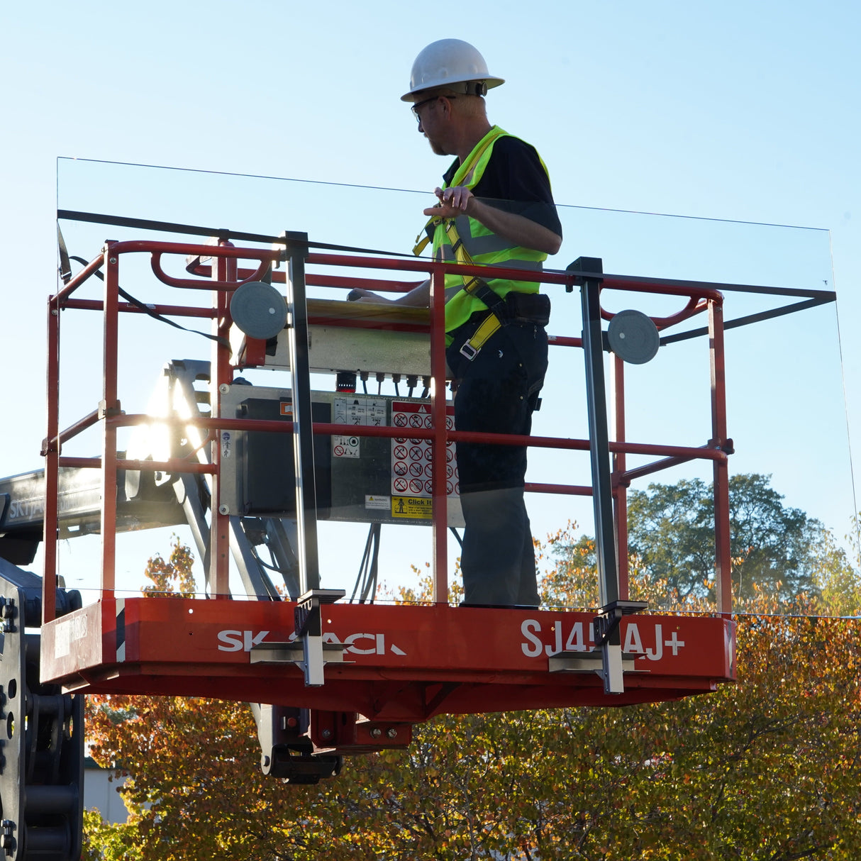 Omni Cubed EZ Ledge Glass Lifter  Boom Lift Glass Installation Tool