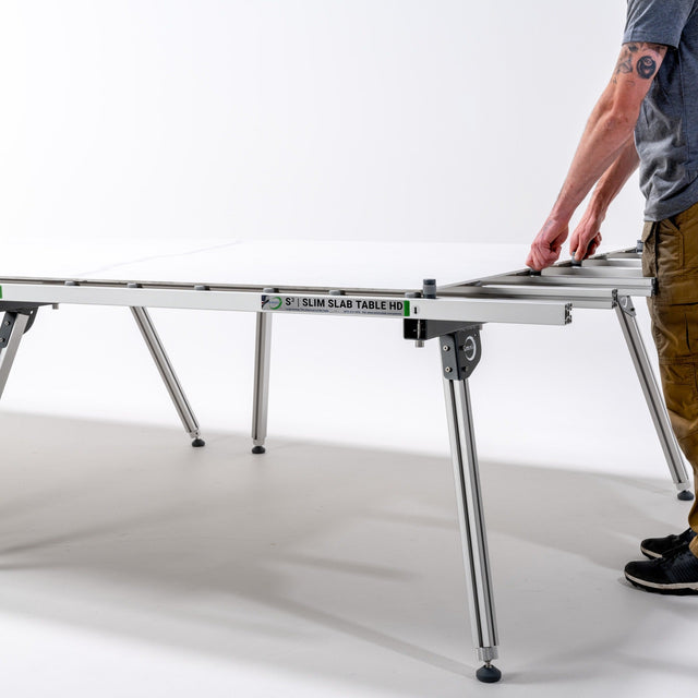 Omni Cubed S3 Slim Slab Saver Table HD  600 lb Heavy-Duty Slab Table