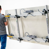 Omni Cubed S3 Slim Slab Saver 2-Rail  Thin Material Reinforcement System - in use