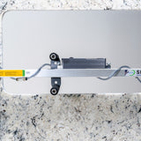 Omni Cubed Vertical Lifting Handle  Foam Grip Rail Handle for Panel Installation - side view