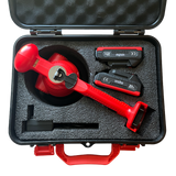 Tenax TuffQuake V12 6" Tile Vibrator — 12,000+ RPM with Dual Battery System