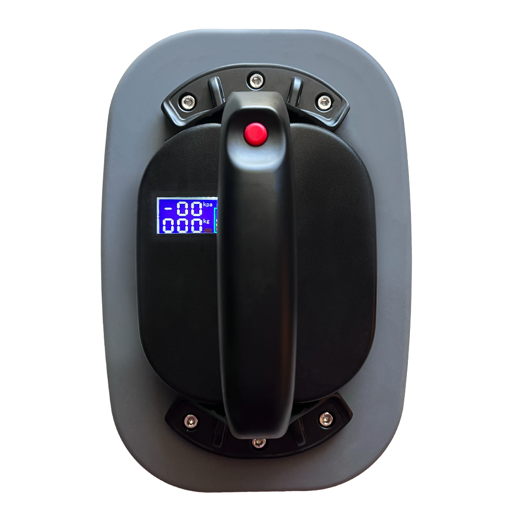 Tenax TuffCup Athena 11" LED Battery Powered Vacuum Cup — 440 lb Heavy-Duty Capacity