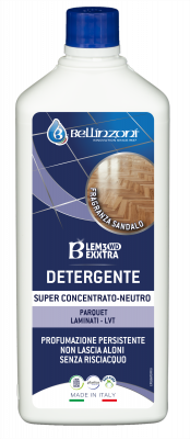 Bellinzoni B-LEM3 Exxtra WD — Super-Concentrated pH-Neutral Daily Cleaner for Parquet, LVT & Laminate Floors (1 L)