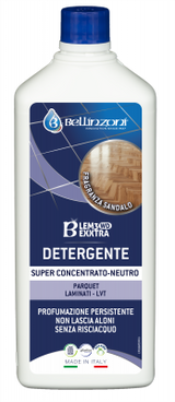 Bellinzoni B-LEM3 Exxtra WD — Super-Concentrated pH-Neutral Daily Cleaner for Parquet, LVT & Laminate Floors (1 L)