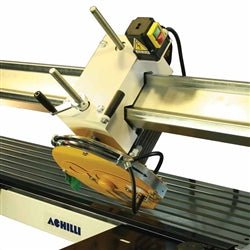 Achilli ANR 200 Bench Tile Saw-Cutting length up to 78 for Granite, Marble, Stone, Porcelain, Ceramic, Glass - side view