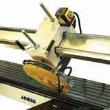 Achilli ANR 200 Bench Tile Saw-Cutting length up to 78 for Granite, Marble, Stone, Porcelain, Ceramic, Glass - side view