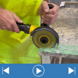 PWC-658 Pneumatic Wet Cutter 6" 5/8 The Ultimate Work Horse for Stone Fabricators