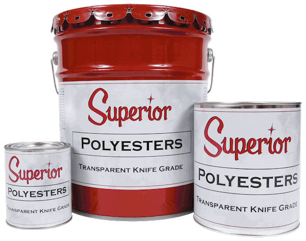 Superior Polyester Transparent Knife Grade Adhesives - Dynamic Stone Tools