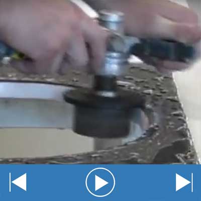 Alpha Profiler Z-Series - Vertical Grinding Wheel for the perfect 90-Degree Edge