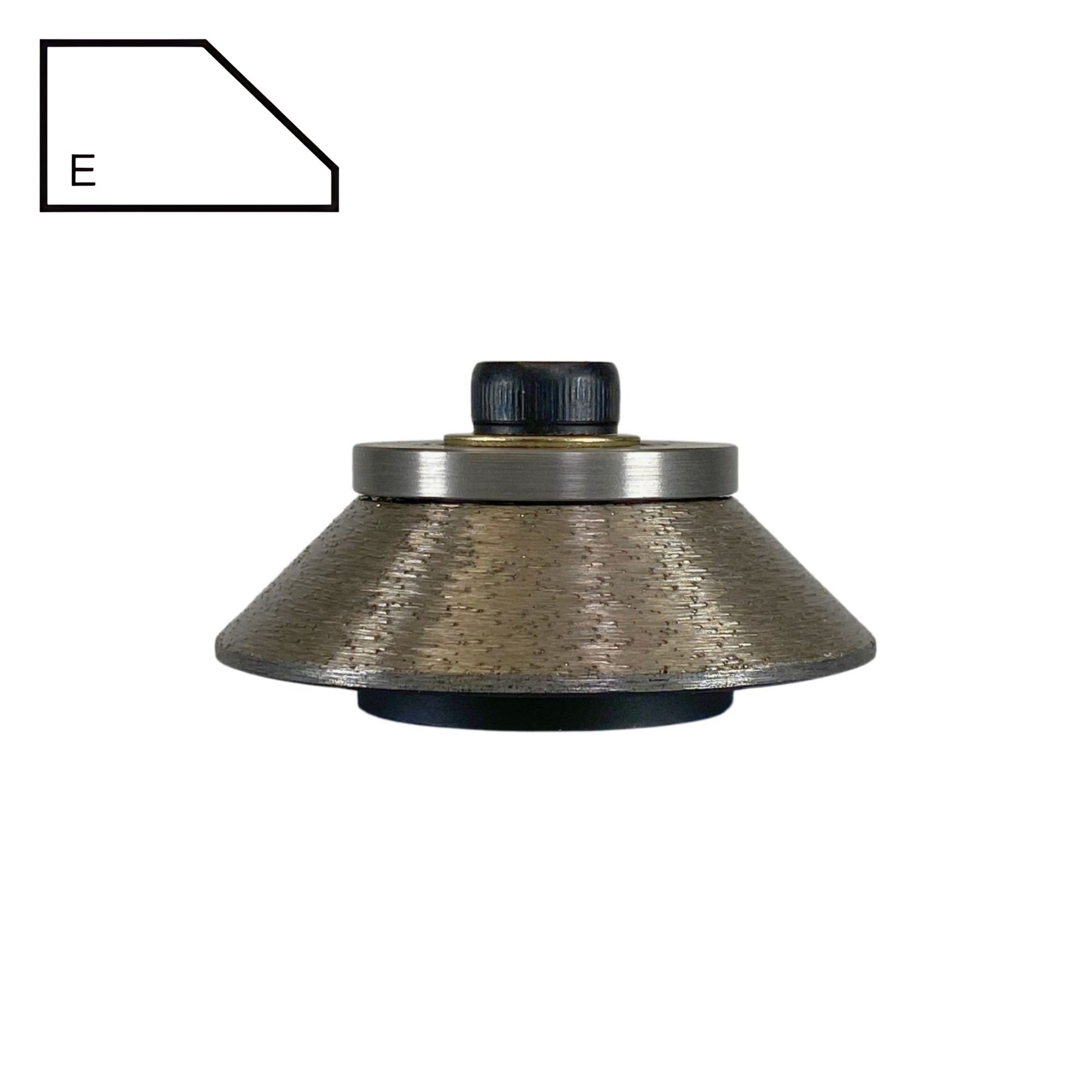 Kratos Premium Quality Router Bits - E (Bevel) - Dynamic Stone Tools