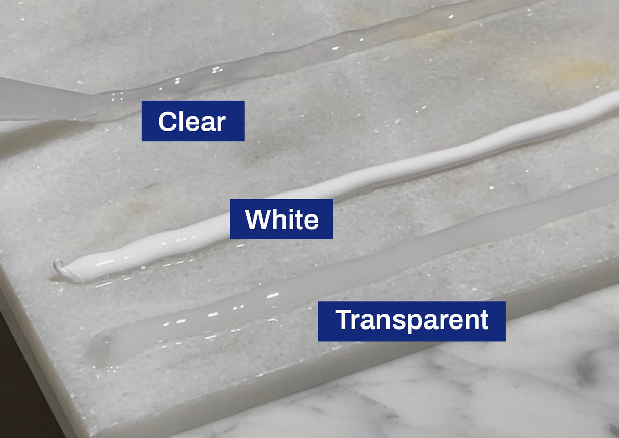 Tenax RTV Silicone Sealant Clear 305 ML for Stone Installation