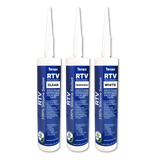 Tenax RTV Silicone Sealant Clear 305 ML for Stone Installation