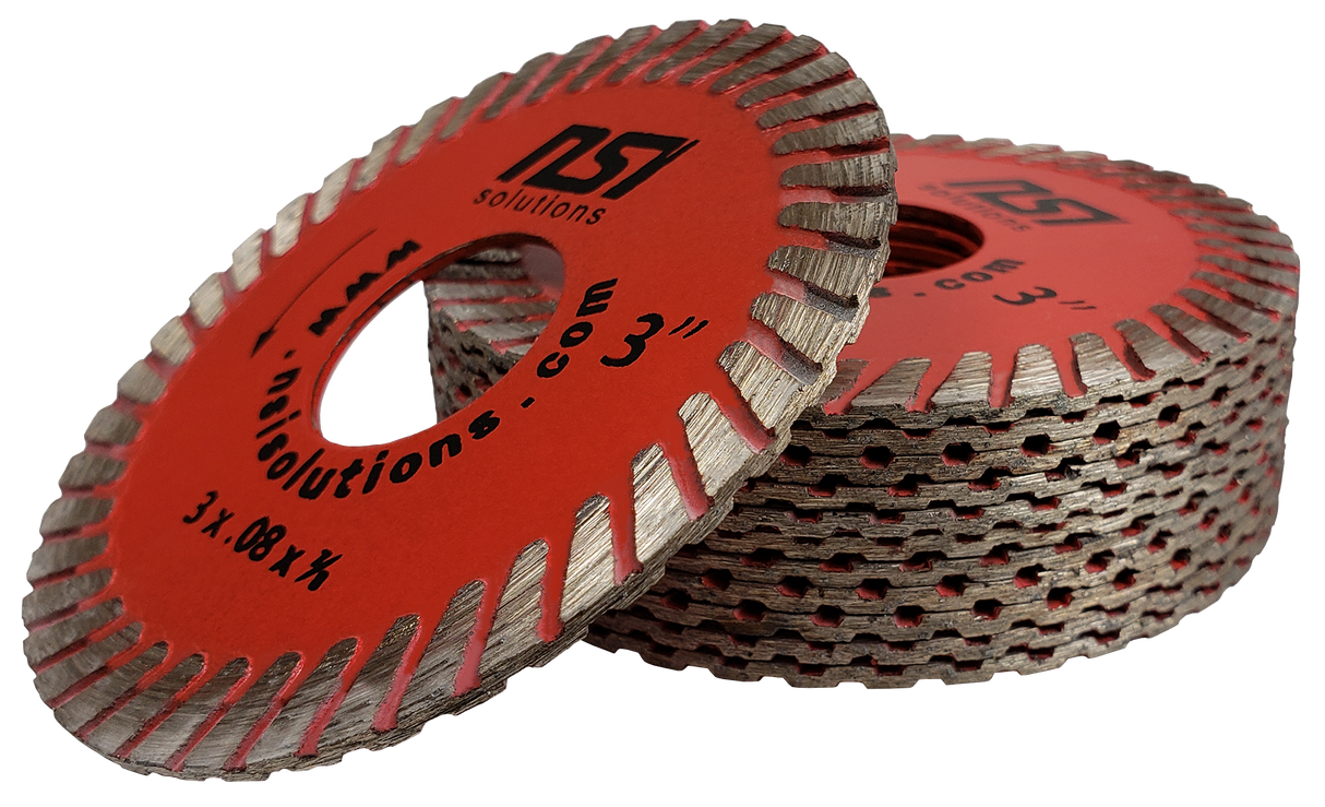 NSI Solutions Rapid Z-Cut - Drum Wheel and Parts for Extremely Fast Material Removal