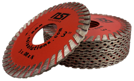 NSI Solutions Rapid Z-Cut - Drum Wheel and Parts for Extremely Fast Material Removal