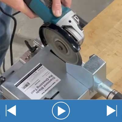 Alpha Professional Tools Diamond Blade Redressing Tool for Grinders