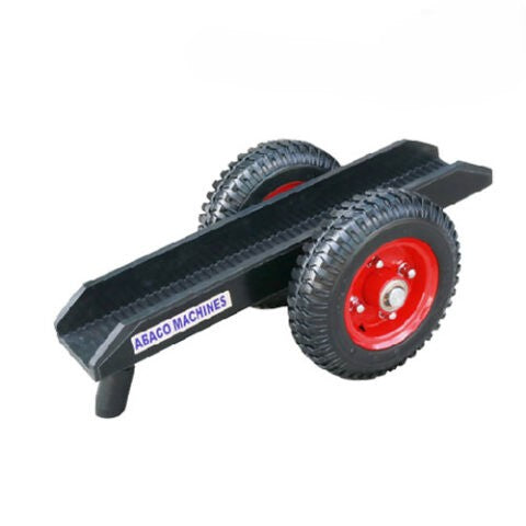 Abaco SD008 Slab Dolly - Black Rubber