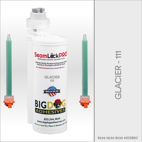 SeamLock PRO Glacier Stone Color Adhesive Cartridge  Dripless SL9111