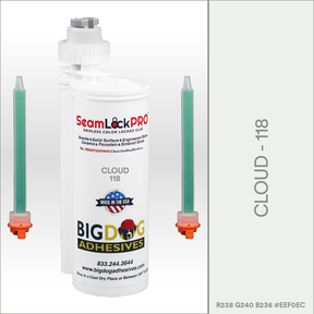 SeamLock PRO Cloud Stone Color Adhesive Cartridge  Dripless SL9118