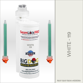 Big Dog SeamLock Pro White Adhesive for Stone Countertop Seaming