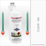 SeamLock PRO Clear Stone Color Adhesive Cartridge  Dripless SL9199