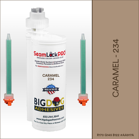 SeamLock PRO Caramel Stone Color Adhesive Cartridge  Dripless SL9234