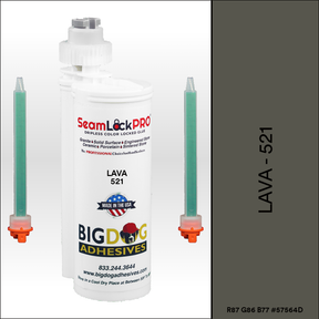 SeamLock PRO Lava Stone Color Adhesive Cartridge  Dripless SL9521