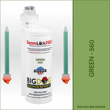 SeamLock PRO Green Stone Color Adhesive Cartridge  Dripless SL9560