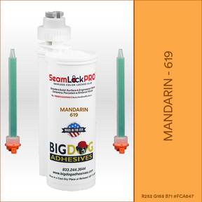 SeamLock PRO Mandarin Stone Color Adhesive Cartridge  Dripless SL9619