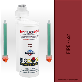 SeamLock PRO Fire Stone Color Adhesive Cartridge  Dripless SL9621