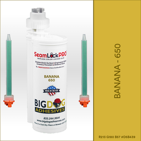 SeamLock PRO Banana Stone Color Adhesive Cartridge  Dripless SL9650