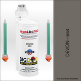 SeamLock PRO Devon Stone Color Adhesive Cartridge  Dripless SL9654