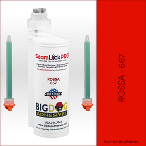 SeamLock PRO Rossa Stone Color Adhesive Cartridge  Dripless SL9667
