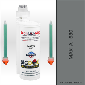 SeamLock PRO Marta Stone Color Adhesive Cartridge  Dripless SL9680