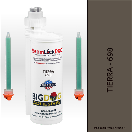 Big Dog SeamLock Pro Tierra Adhesive for Stone Countertop Seaming