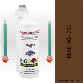 SeamLock PRO Reading Stone Color Adhesive Cartridge  Dripless SL9735