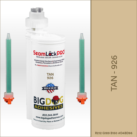 Big Dog SeamLock Pro Tan Color Adhesive for Countertop Seaming