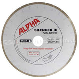 Alpha Silencer III Dekton Bridge Saw Blade