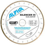Alpha Silencer III Porcelain Bridge Saw Blade