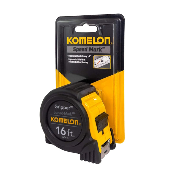 Komelon - Speedmark Gripper Tape Measures - side view