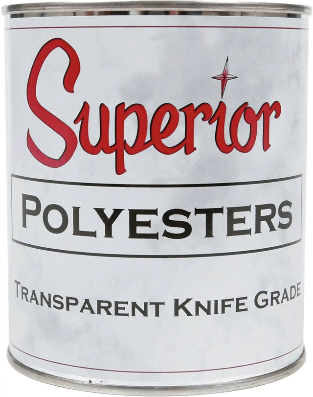 Superior Polyester Transparent Knife Grade Adhesives