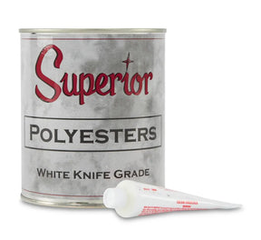 Superior Polyester White Knife Grade Adhesives